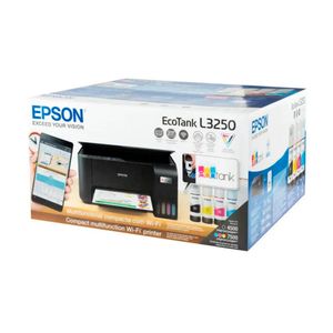 Impresora Epson sistema continuo multifuncional L3250 wifi