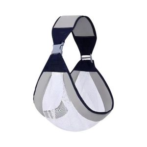 Fular Portabebe Gris con Blanco