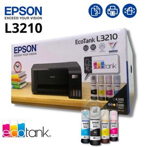 Impresora Multifuncional de Tinta EcoTank L3210 Epson