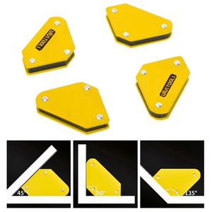 Escuadra magnética para soldar set de sujetadores 4 piezas 9LB