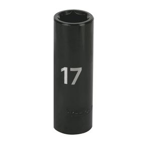 Dado de impacto 1 /2" largo 6 puntas 17 mm, Truper