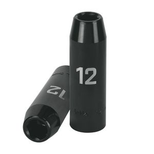 Dado de impacto 1 /2" largo 6 puntas 12 mm, Truper