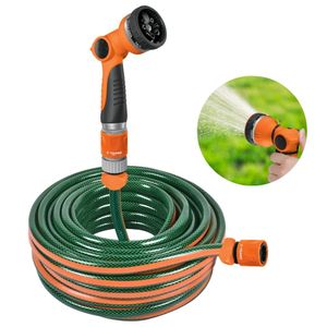 Combo  manguera de riego 1/2"X30m + pistola de riego Truper ERGO PRO