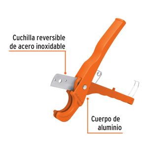 Cortador de tubo de plástico capacidad corte 3/ 4 " Truper