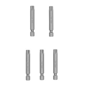 puntas torx 5 unidades  2",  con estuche Truper Expert