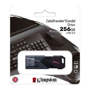 Memoria Usb Kingston Exodia Onyx 256GB Negro