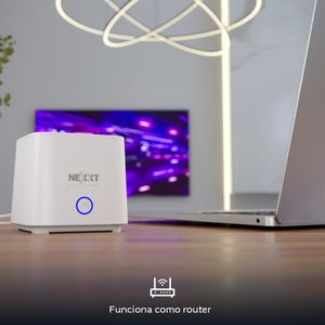Router Mesh Nexxt Bolt Ax1800 Wifi 6 Pack de 2 Nodos