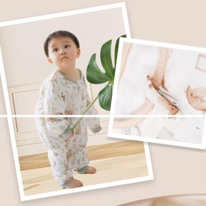 PIJAMA SACO DE DORMIR INFANTIL MUSELINA TALLA M (1 A 2 AÑOS) P3009
