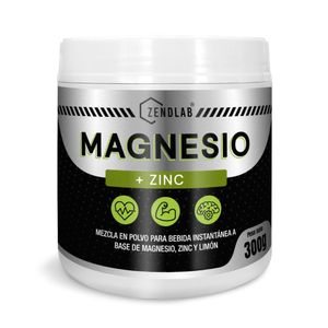 Citrato de Magnesio  Zendlab 300 gr con Zinc