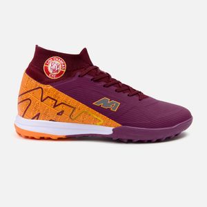 Zapatillas New Athletic Chankas 2025 Guinda Con Amarillo Hombre