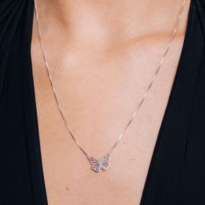 Collar Butterfly de Plata 925