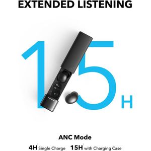 Auriculares Inalámbricos Anker Soundcore A30i con Cancelación de Ruido Negro