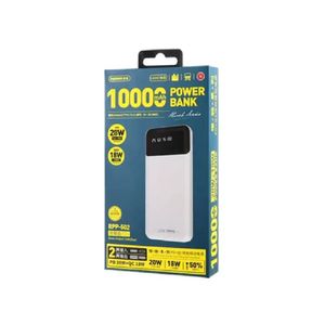 Remax RPP-502 Power bank de 10000mAh 20w Blanco