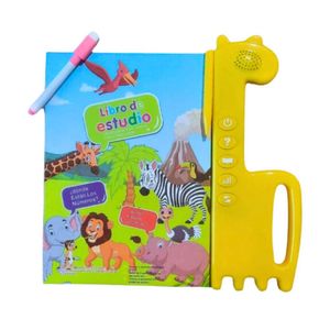Libro Didactico Bilingüe para Niños con Sonido Estimulación