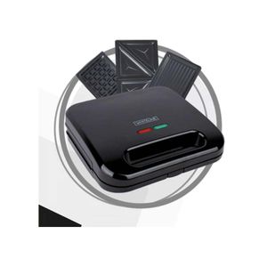 Combo Whiteline Sandwichera Placas Intercambiables 3 en 1 +Hervidor