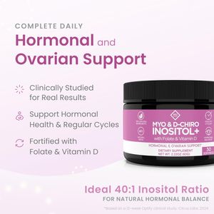 Myo-inositol & D-chiro Inositol 2050mg en polvo 61.8 G
