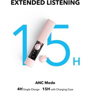 Auriculares Inalámbricos Anker Soundcore A30i con Cancelación de Ruido Rosa