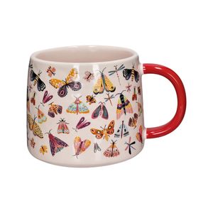 Mug Cerámica Pintado a Mano 420 ml