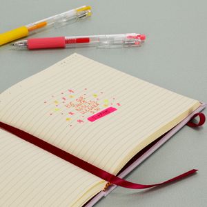 Libreta Tela Cuadrada 120 Hojas con Líneas 15x2x15 cm