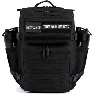 Mochila WOLFpak Alpha Black Versátil