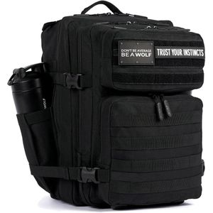 Mochila WOLFpak Alpha Black Versátil