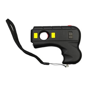 Electroshock de Defensa Personal con Linterna tipo Pistola con Seguro
