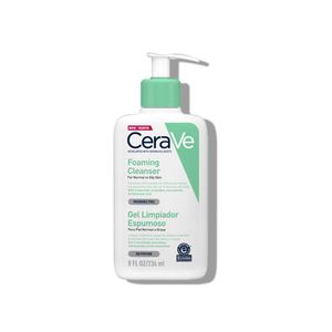 Cerave Gel Limpiador Espumoso Foaming Cleanser 236ml