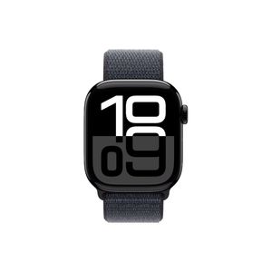 Apple Watch Serie 10 46mm Sport band - Jet Black al Black