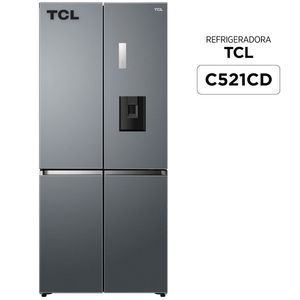 Refrigeradora TCL 475L No Frost C521CDN Galaxy Grey
