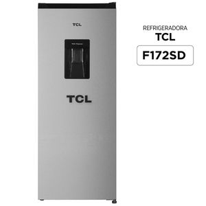 Refrigeradora TCL 164L Defrost F172SDS Silver