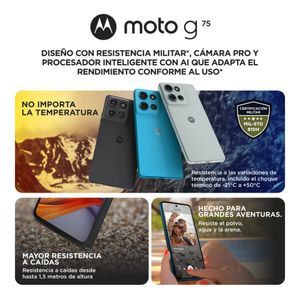 Celular Motorola G75 6.78" 8GB RAM 256GB Azul