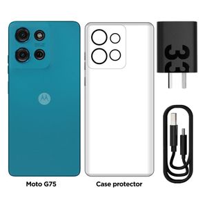 Celular Motorola G75 6.78" 8GB RAM 256GB Azul