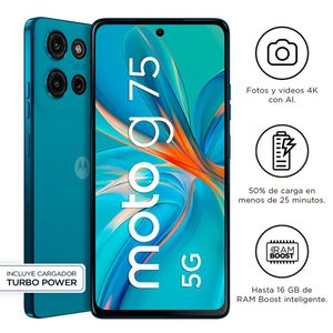 Celular Motorola G75 6.78" 8GB RAM 256GB Azul