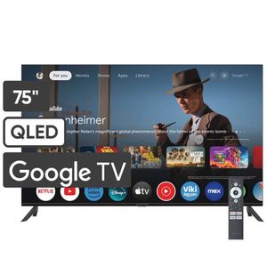 Televisor BLACKLINE QLED 75" UHD 4K Smart TV BL75-T6000QD