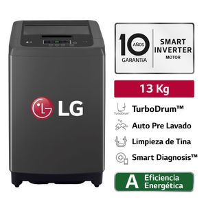 Lavadora LG 13 Kg Carga Superior  WT13BPBK  Negro