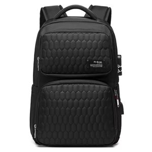 Mochila Antirrobo BIAOWANG Porta Laptop 15.6 Viajes Estudio Candado Configurable Negro