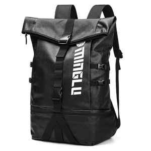 Mochila Deportiva MINGLU Futbol Basquet Gym Pelota Viajes 45 L 15.6 Negro