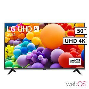 Televisor LG 50 Smart TV Thinq AI WEBOS HUB 4K UHD LED 2024 50UT7300PSA