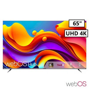 Televisor Hyundai 65 Smart TV WEBOS HUB 4K UHD LED HYLED6508W4KM