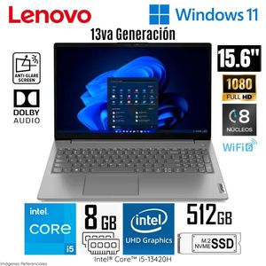 Laptop Lenovo V15 G4 IRU Intel Core i5-13420H 8GB RAM 512GB SSD 15.6" FHD - 83A100GJLM