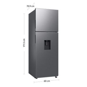 Refrigeradora Samsung Top Mount Freezer 341L RT35DG5720S9PE Silver