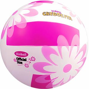 PELOTA DE VOLEY CHIBOLITA FLORES N5 ROSA