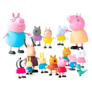 Set De Peppa Pig 15 Personajes Familia y Amigos