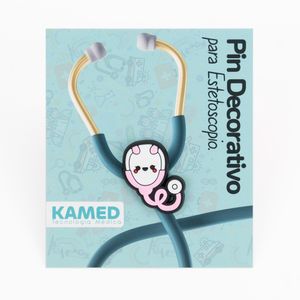 Pin Decorativo para Estetoscopio KAMED Modelo Estetoscopio