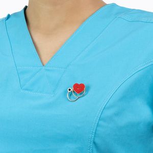 Pin Médico de Metal KAMED Diseño Corazón Feliz