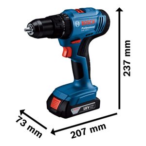 Taladro Percutor 3/8" GSB 183 + Amoladora angular 710w Bosch 0615A002C2000