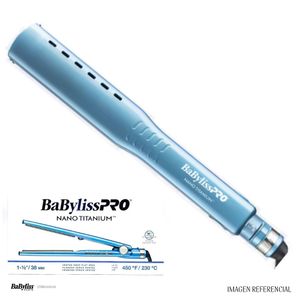 Plancha Alisadora Babyliss Pro Nano Titanium 38mm 1 1/2" BNT4093TPE
