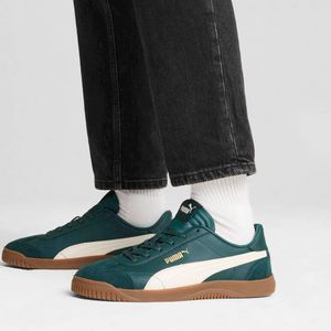 Zapatillas Urbanas Puma Hombres 395104 08 Club 5V5 Sd Cuero