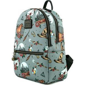 Bolso Loungefly Harry Potter Tattoo con correas ajustables para mujer