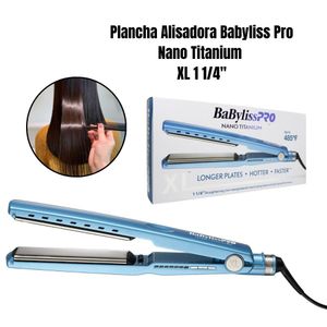 Plancha Babyliss Pro Nano Titanium XL 1 1/4" BNT9091TXLPE